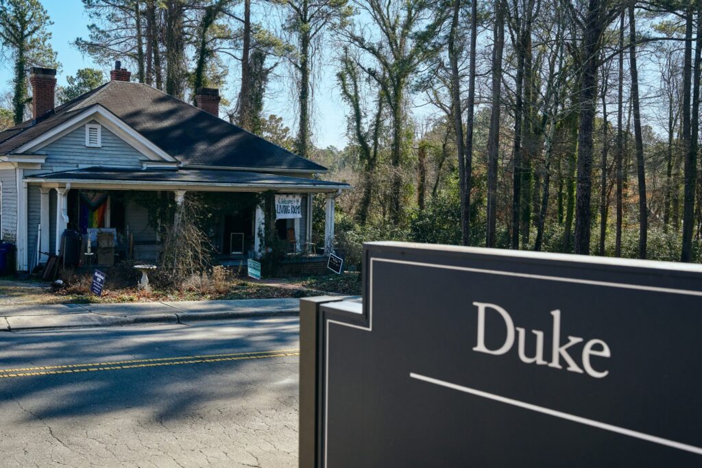 Duke Bought a Duplex That Housed a Thriving Community Space. Within Months, It Was Gone.