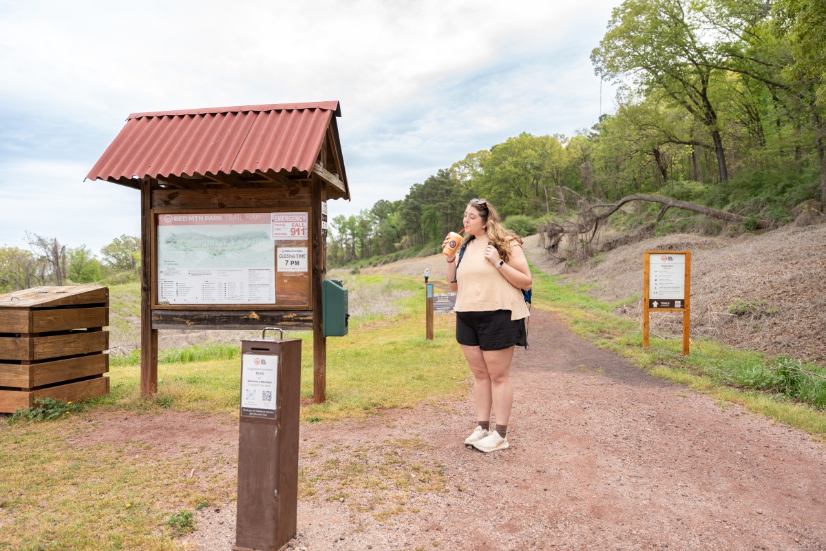 Hiking at Red Mountain with 7 Brew spring activities and drink pairings
