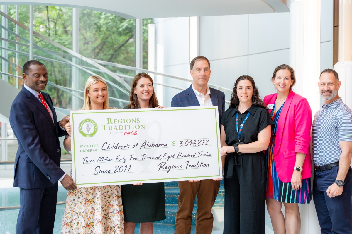 Children's Hospital of Alabama and Regions Tradition team up to help keep kids healthy