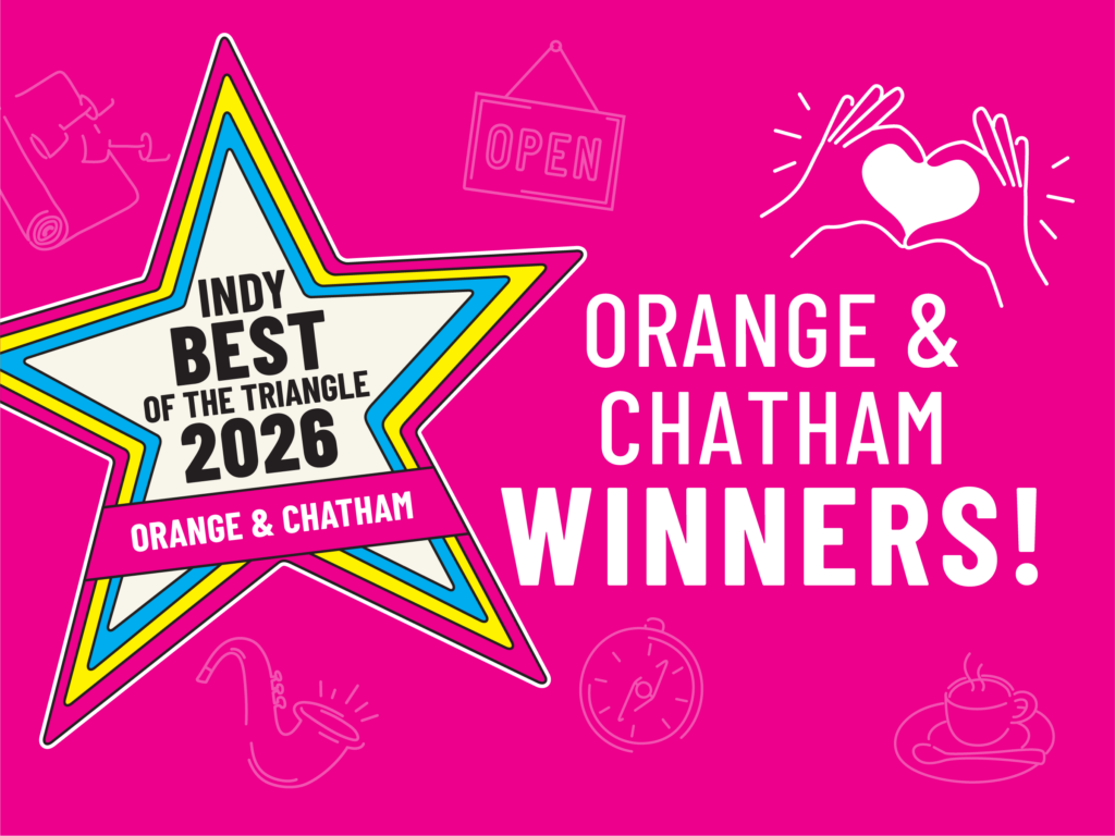 Orange and Chatham County Winners