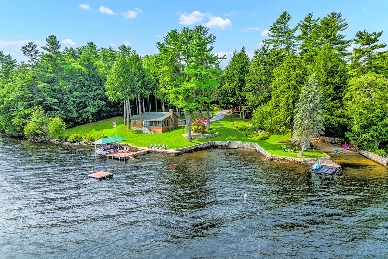 Timeless Long Lake estate includes waterfront cottage, guest apartments and stunning main home