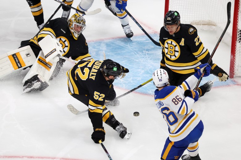 Bruins routed by Sabres, on brink of elimination