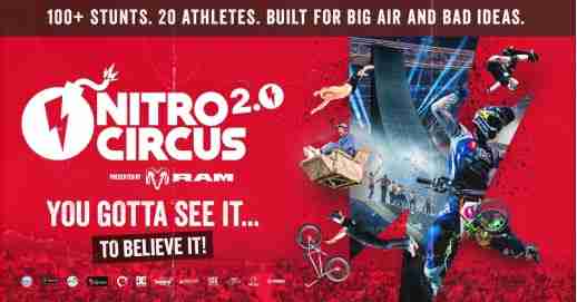 ALL-NEW NITRO CIRCUS TOUR COMES TO ROCHESTER! NITRO CIRCUS 2.0 TOUR