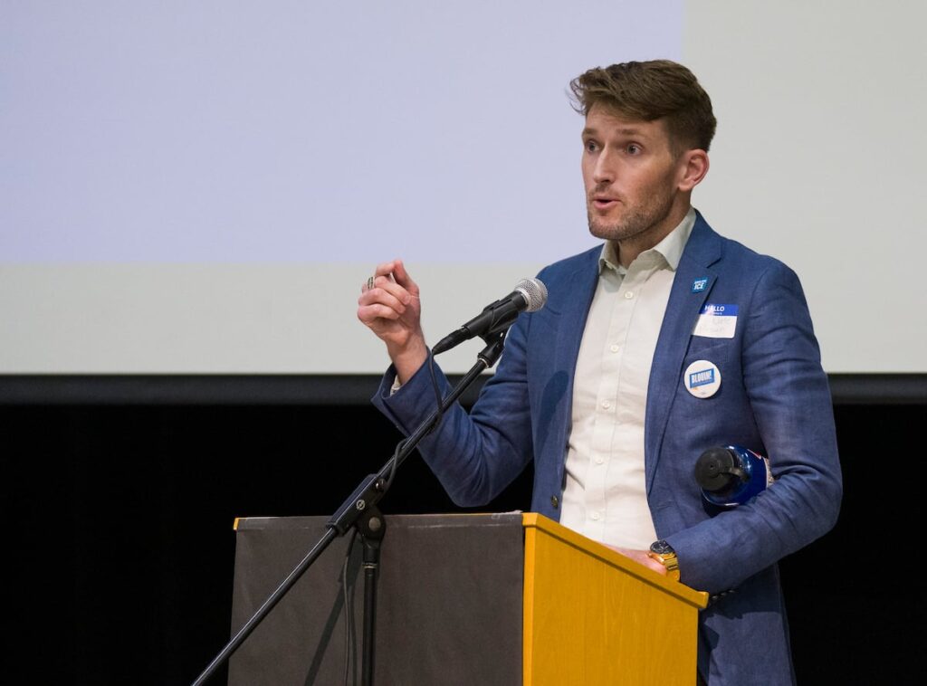 As a Democrat, I am asking Nate Blouin to suspend his campaign