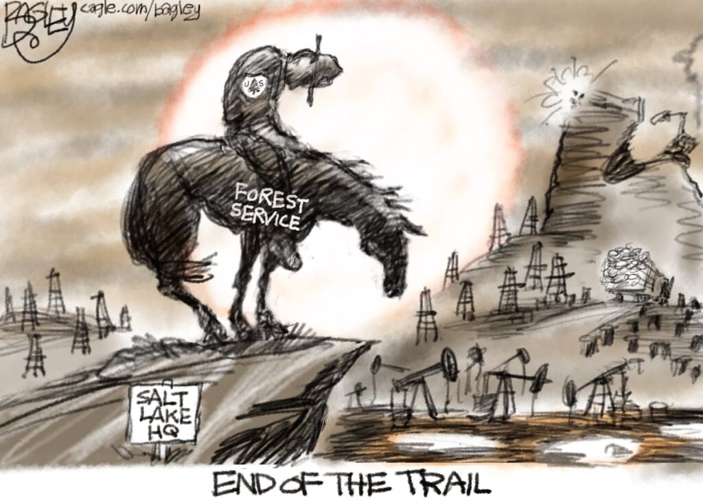 Bagley Cartoon: This is the Place