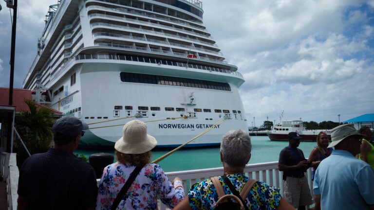 Crew member missing after falling from cruise ship near Cape Cod