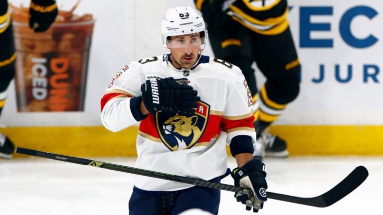 Former Bruins captain Brad Marchand reacts to missing playoffs