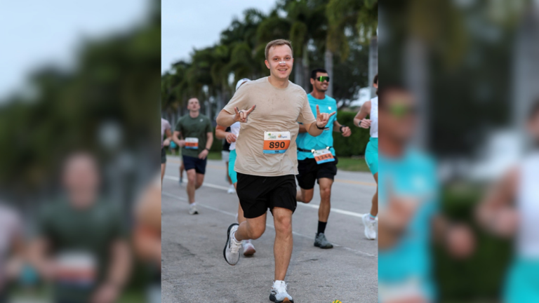 He's running Boston to support neglected and at-risk kids