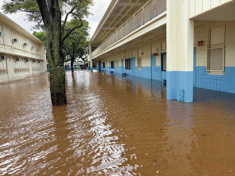 Hokulani Elementary closed for the rest of school year due to storm damage