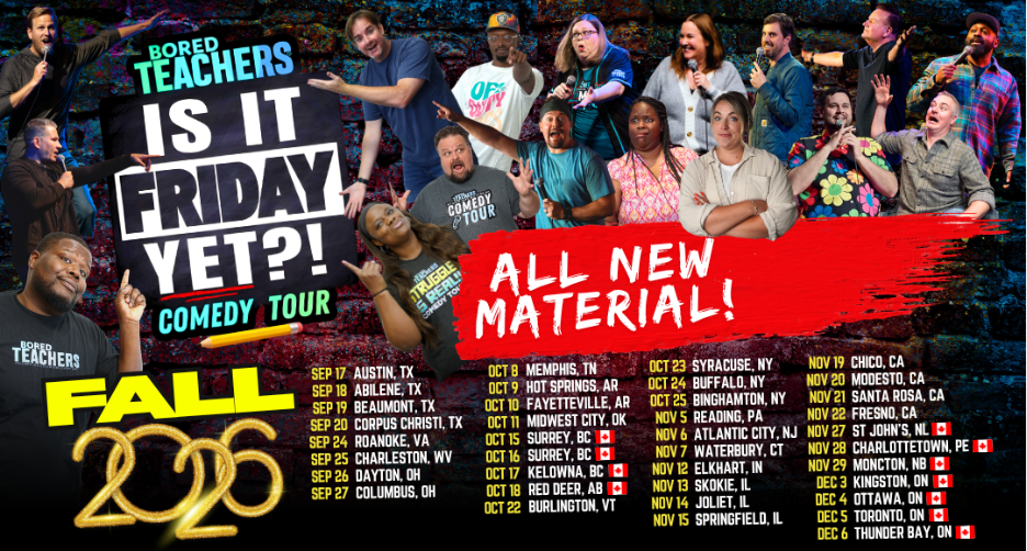 “IS IT FRIDAY YET?!” COMEDY TOUR COMING TO SHEA’S BUFFALO THEATRE OCTOBER 24
