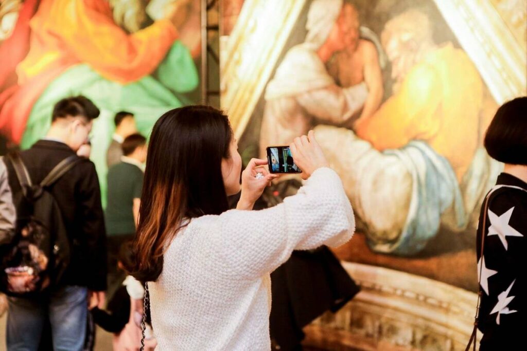 "Michelangelo’s Sistine Chapel: The Exhibition" is scheduled to open April 24 at The Shops at ...