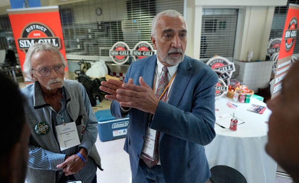Sim Gill advances to primary after close Salt Lake County Democratic convention vote