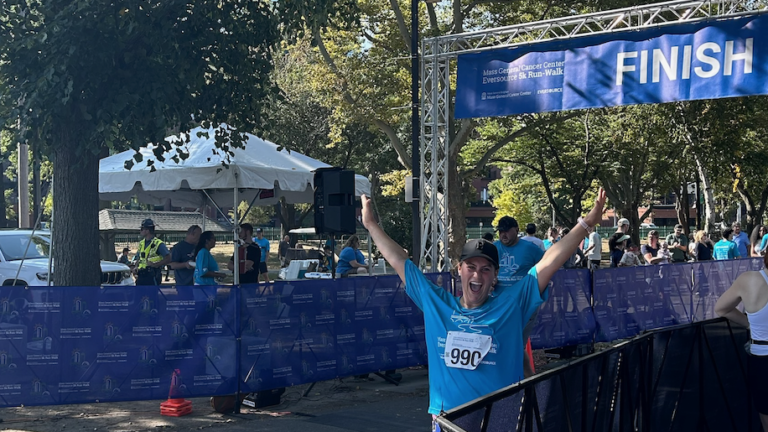 This 22-year-old cancer survivor is running Boston for MGH