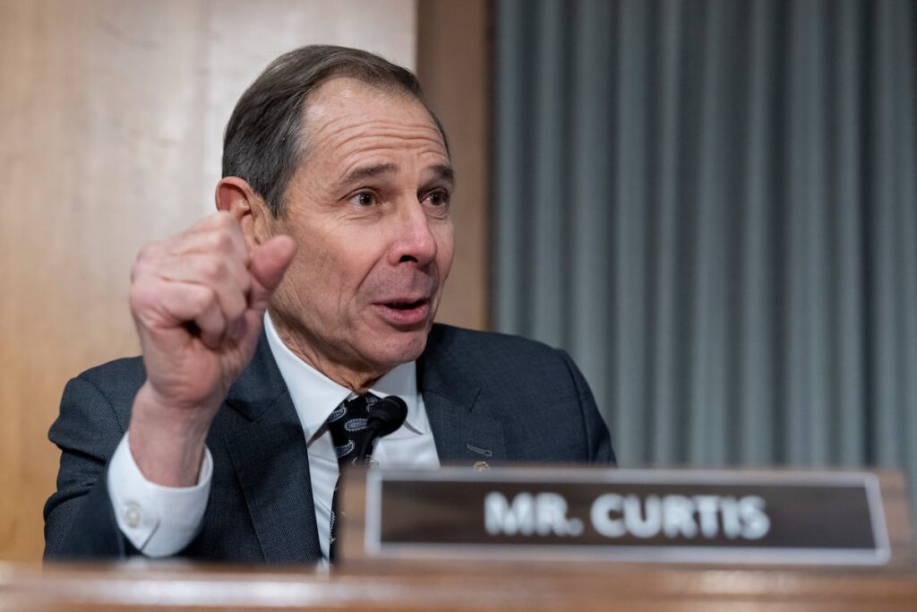Utah Sen. John Curtis offended by Donald Trump's post portrating himself like Jesus Christ