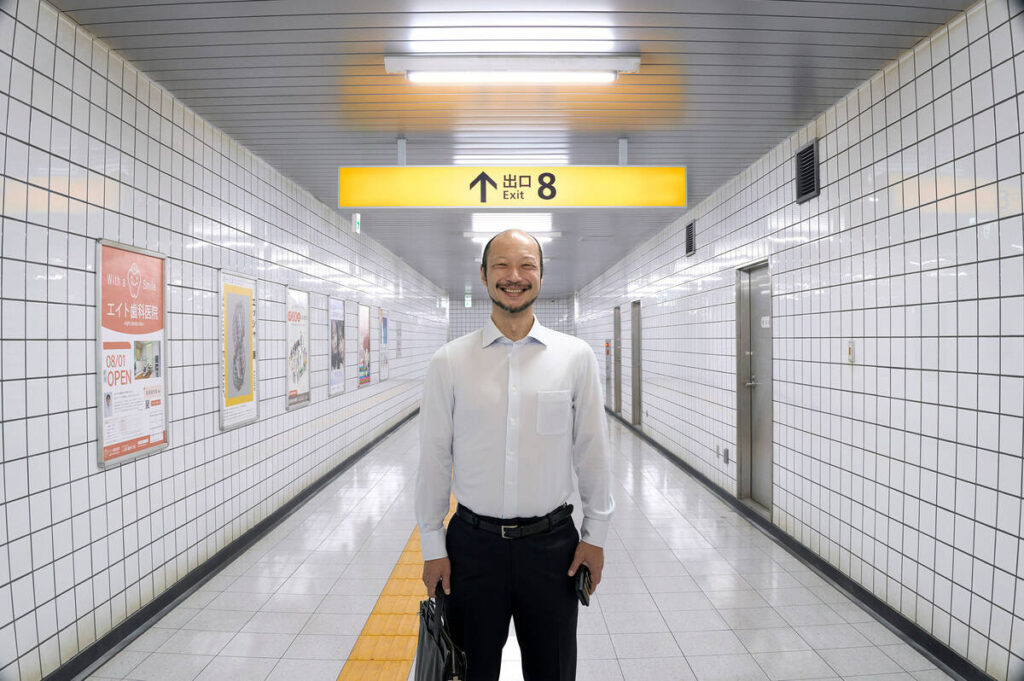 This image released by Neon shows Yamato Kôchi in a scene from "Exit 8." (Neon ...