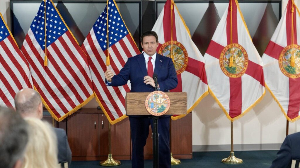 DeSantis signs his new gerrymandered congressional map into law