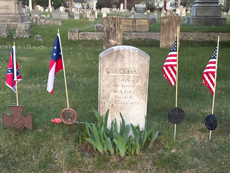 Every year, a Confederate soldier mistakenly sent to Maine is remembered