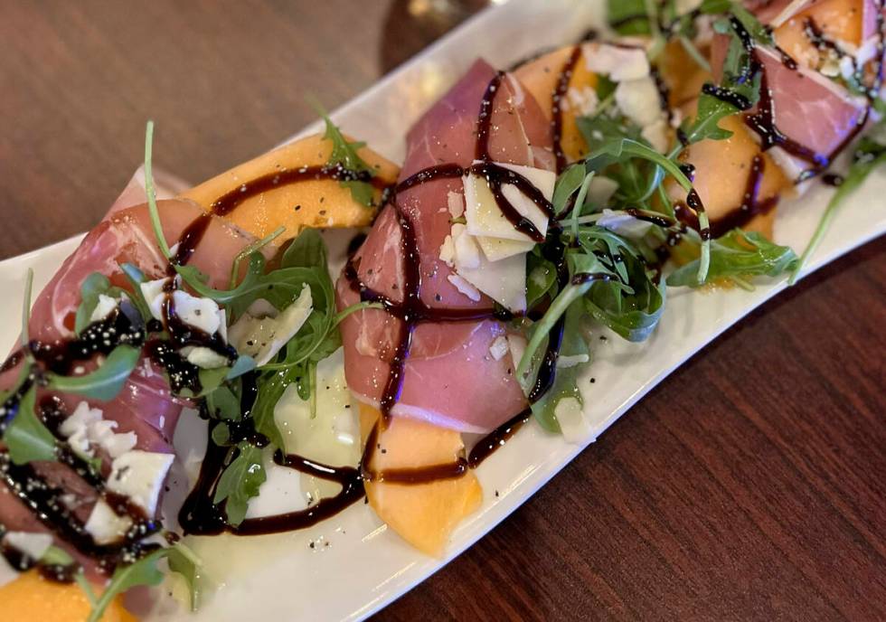 Cantinetta Pizza & Pasta is serving this melon and prosciutto as part of its prix fixe dinner f ...