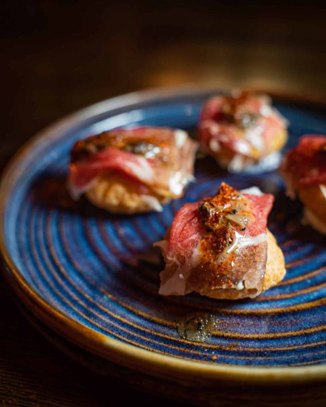Anima by EDO in Las Vegas is serving dry-aged beef carpaccio as part of its prix fixe dinner fo ...