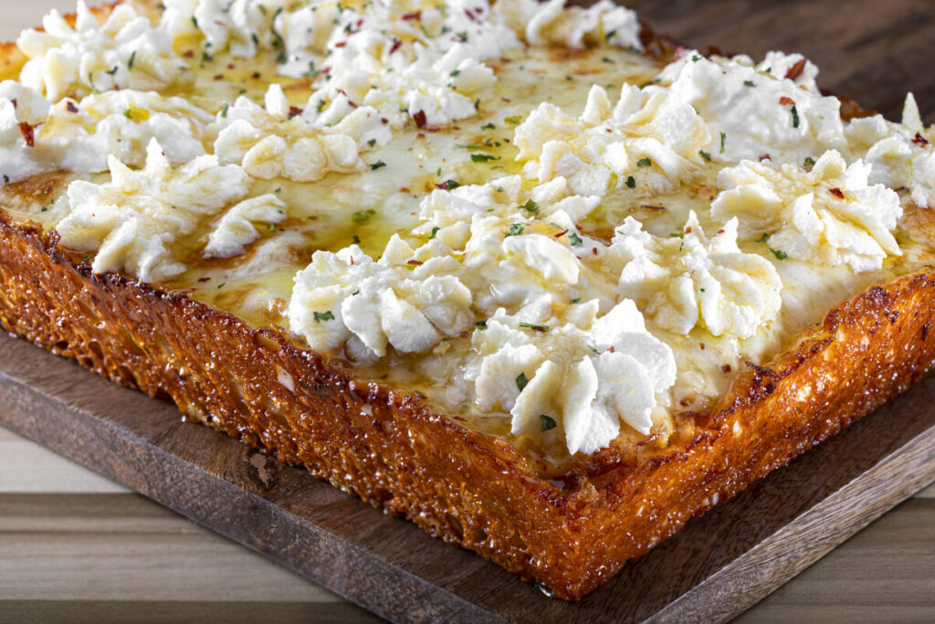 This white pie from Good Pie in Las Vegas was named among the top 10 pizzas in the U.S. by a Fo ...