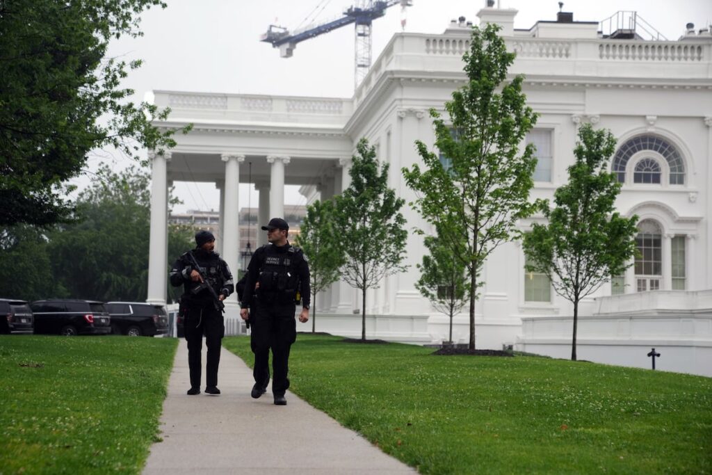 Gunman killed outside White House. Trump was inside at the time.