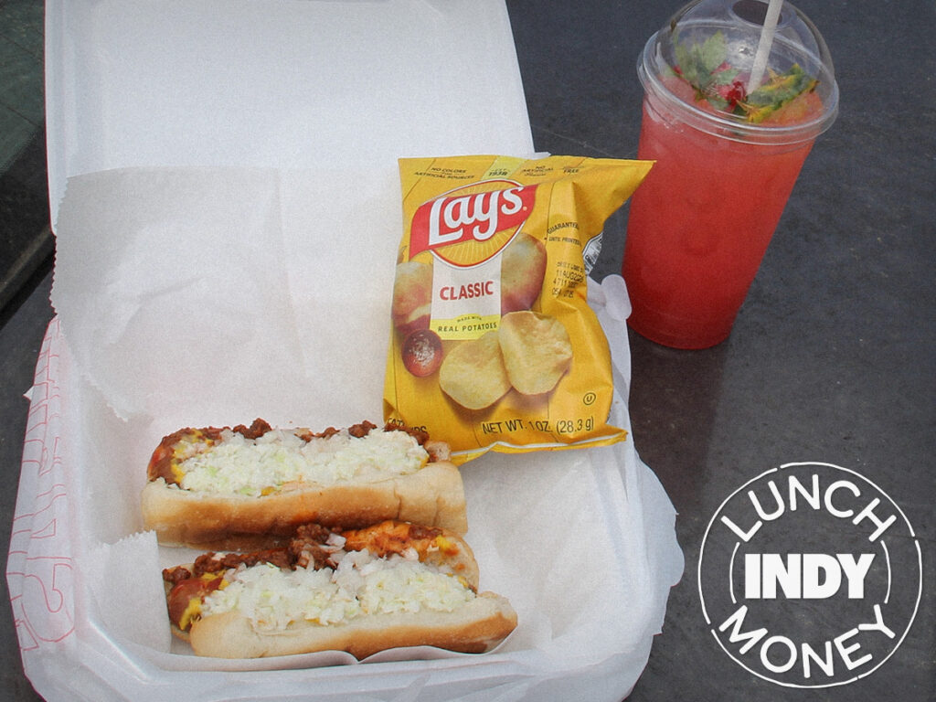 Hot Dogs Among the Pineapples at Tropical Delights