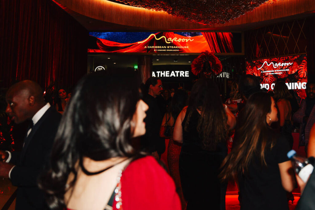 The grand opening of Maroon at the Sahara Friday, May 1, 2026, in Las Vegas. (Madeline Carter/L ...