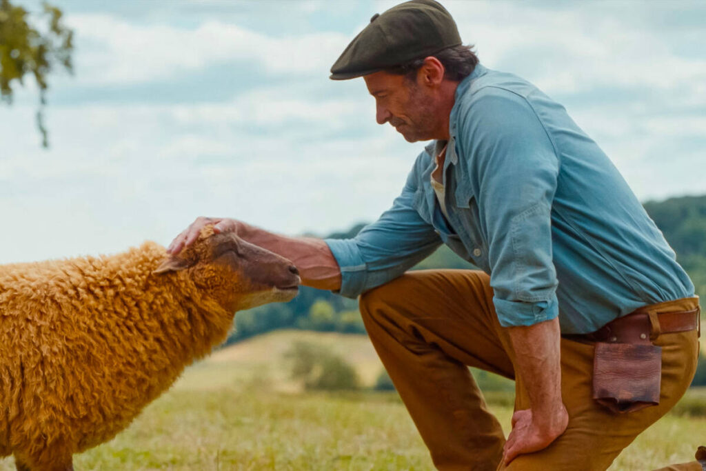 This image released by Amazon MGM Studios shows sheep character Lily, voiced Julia-Louis Dreyfu ...