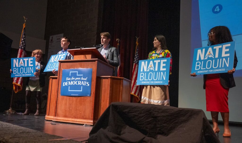 Nate Blouin says he’ll drop out of Utah congrssional race if this happens