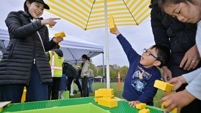 Scenes from a fun, but soggy, Saturday in Greater Boston