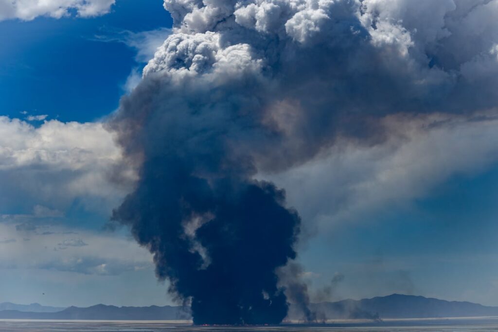 Smoke plume near Salt Lake City on Memorial Day is from planned fire