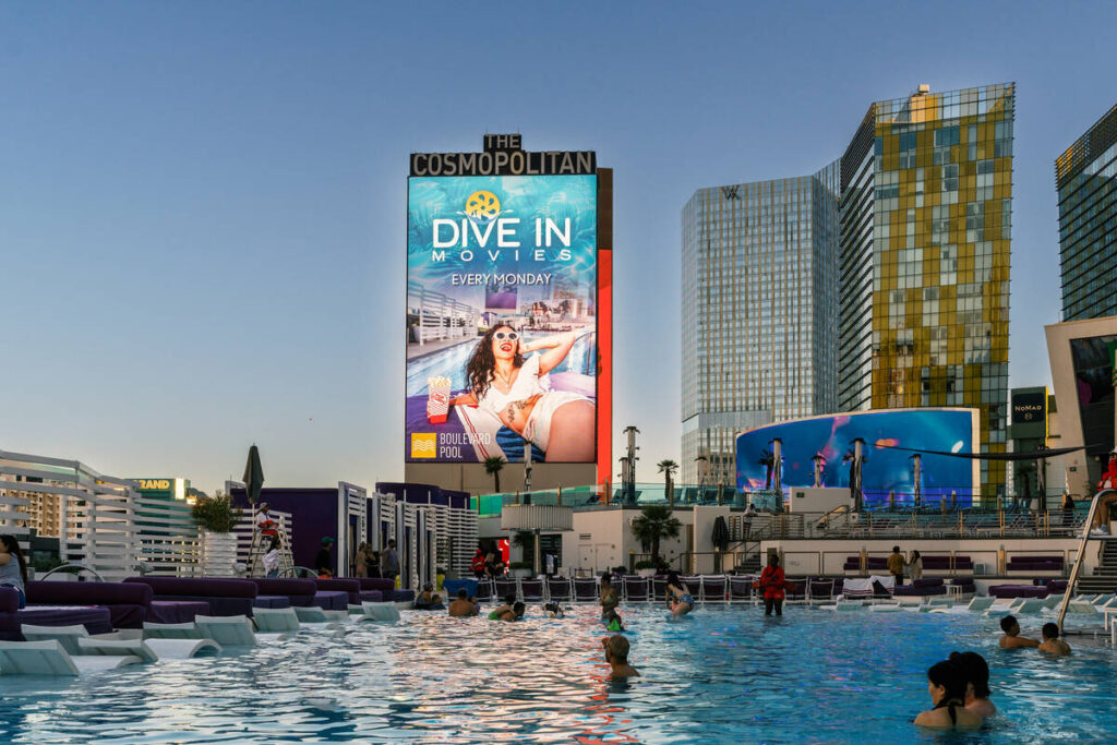 Dive In Movies returns this summer to The Cosmopolitan of Las Vegas. (MGM Resorts International)