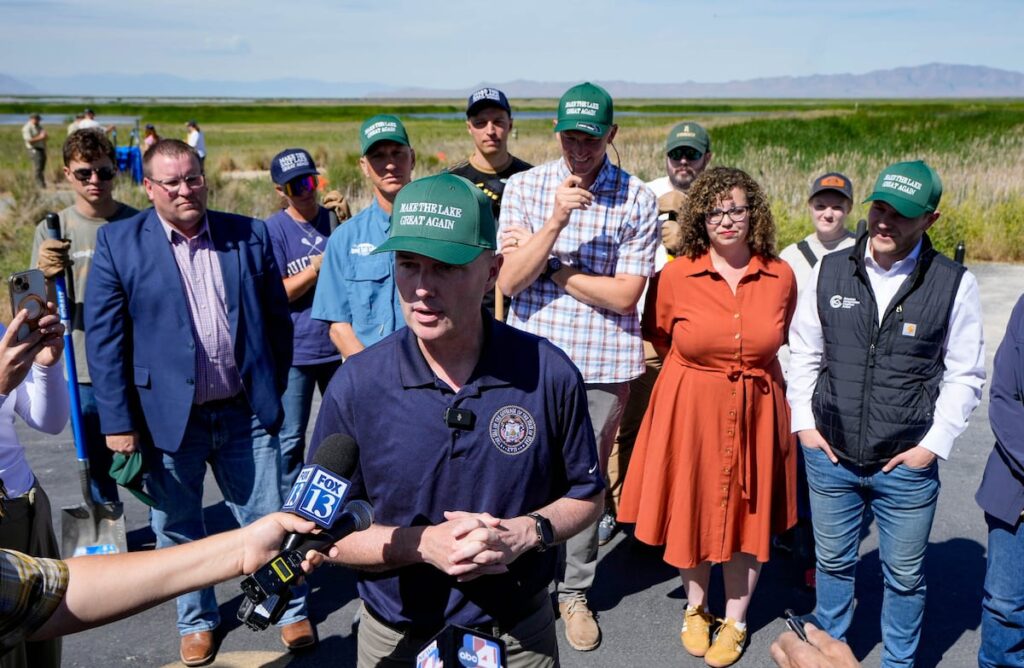 Utah governor issues order to protect Great Salt Lake after backlash to O'Leary's giant data center