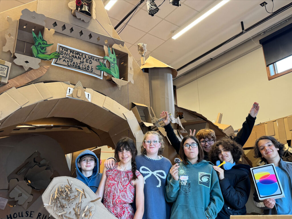 Visit Cardtopia, An Interactive Cardboard Castle