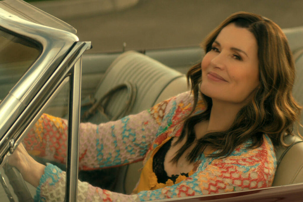 The Boroughs. Geena Davis as Renee in The Boroughs. Cr. Courtesy of Netflix © 2026