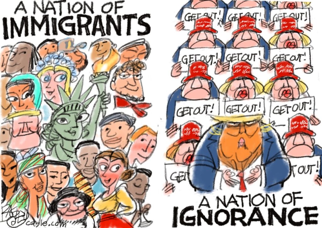 Bagley Cartoon: A Nation at Odds