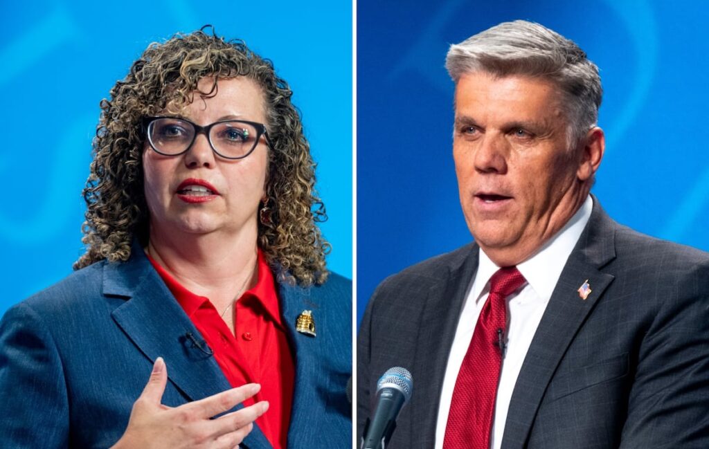 Celeste Maloy and Phil Lyman agree on a lot in 3rd District GOP debate
