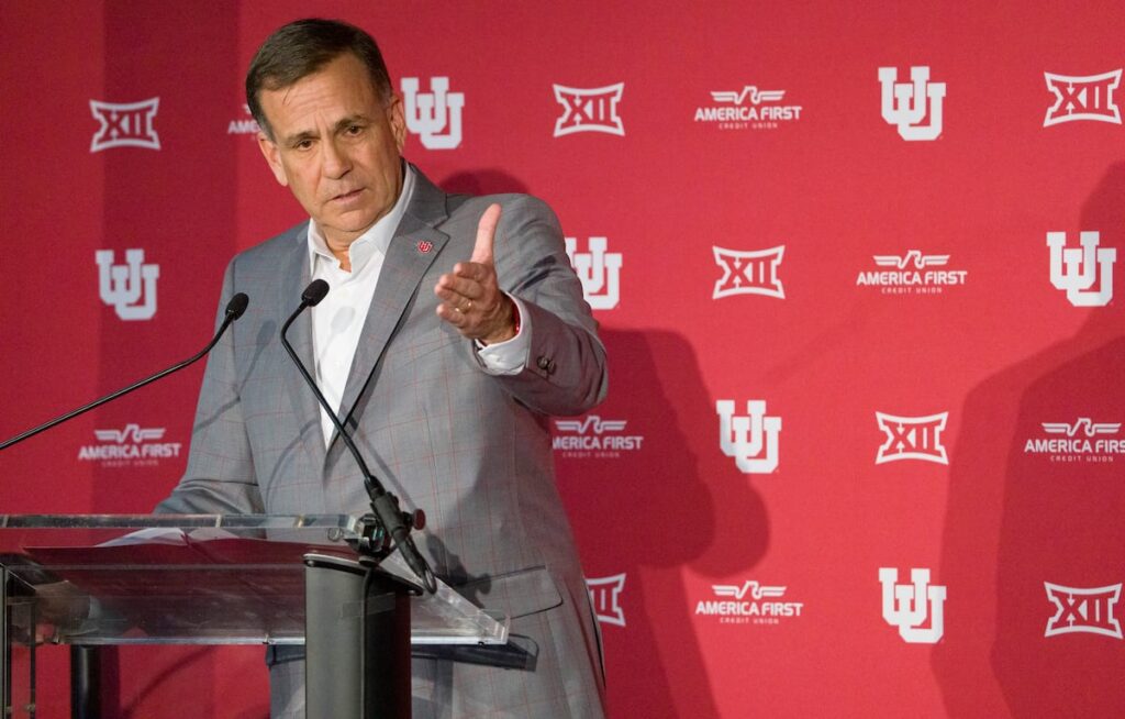 Utah AD Mark Harlan 'disheartened' by court's decision