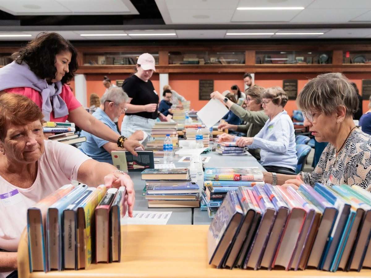 Orlando Public Library downtown is holding a big books and media sale this weekend