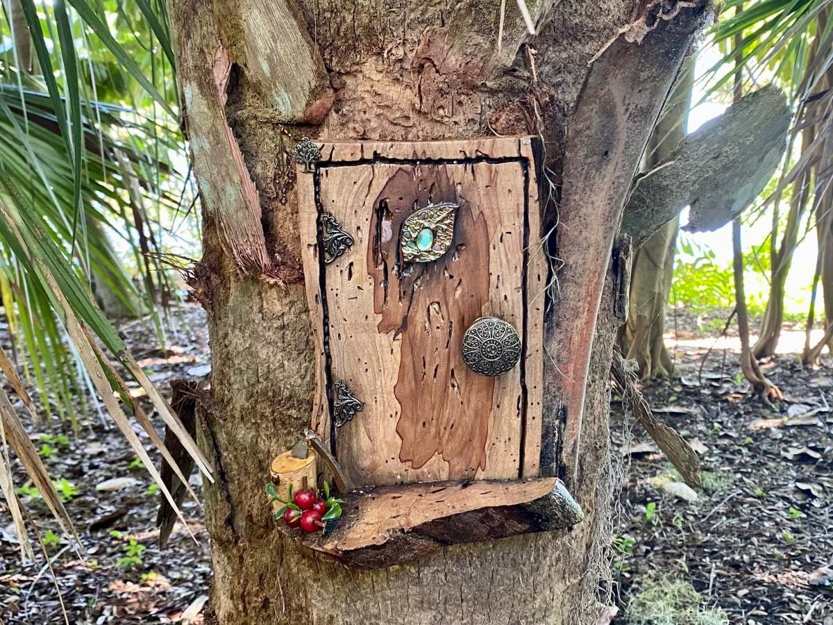 DIY your own tiny fairy door at Leu Gardens this weekend