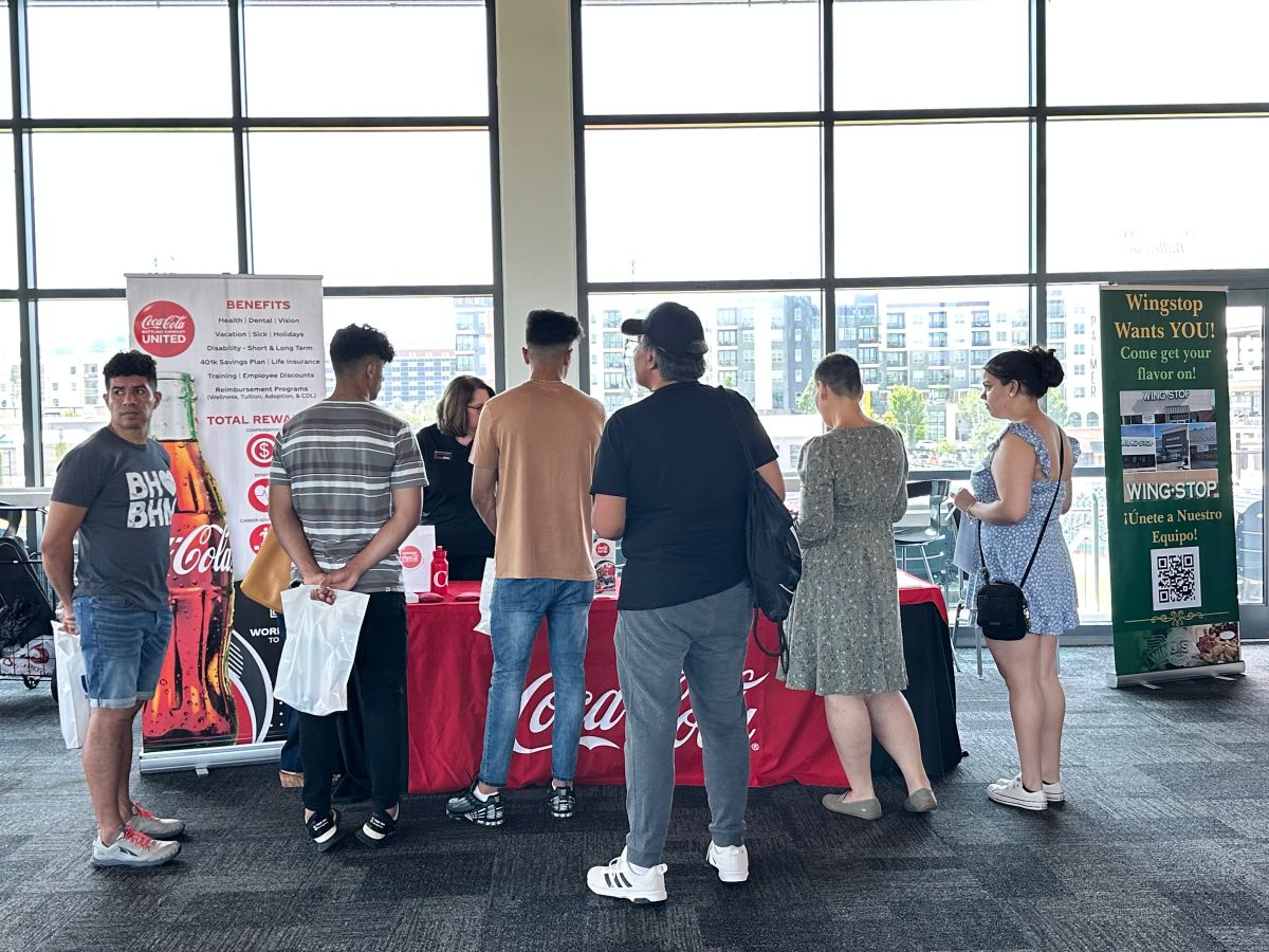 ¡HICA!’s Job Fair at Regions Field in Birmingham