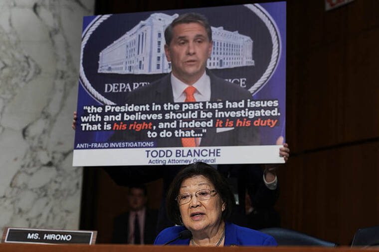Blanche meets Epstein survivors after Tillis demand