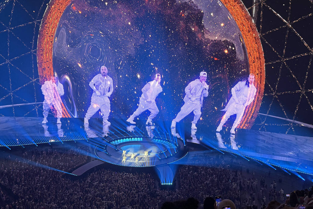 Legendary boy band to make history at Sphere-F1 show