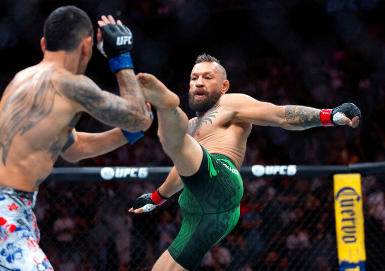 McGregor says he injured ACL, meniscus in loss to Holloway