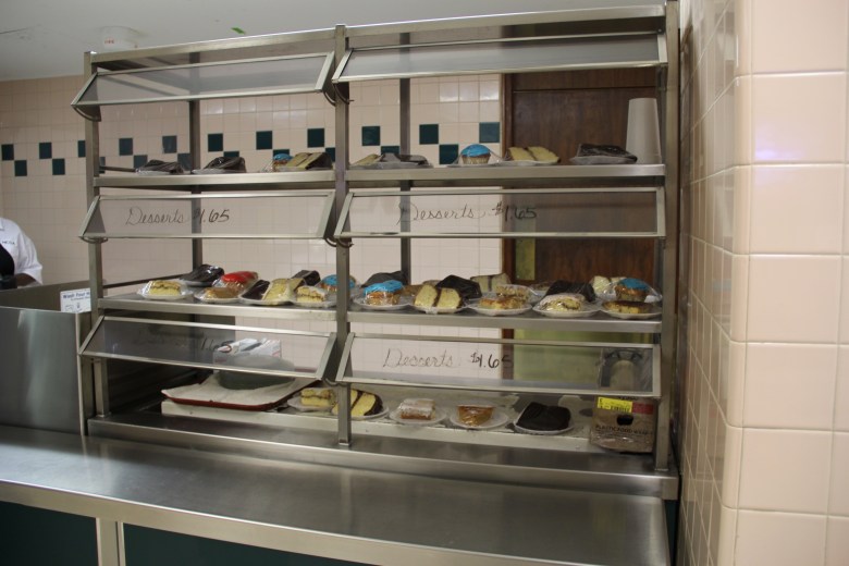 Desserts at the North Carolina State Legislature cafeteria. Photo by Lena Geller. 