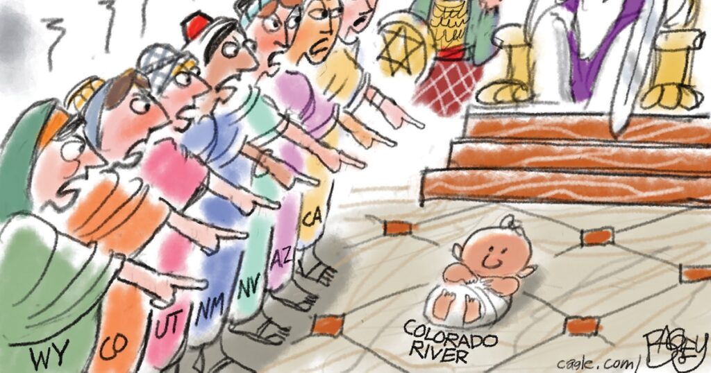 Bagley Cartoon: Solomon Stumped - The Salt Lake Tribune