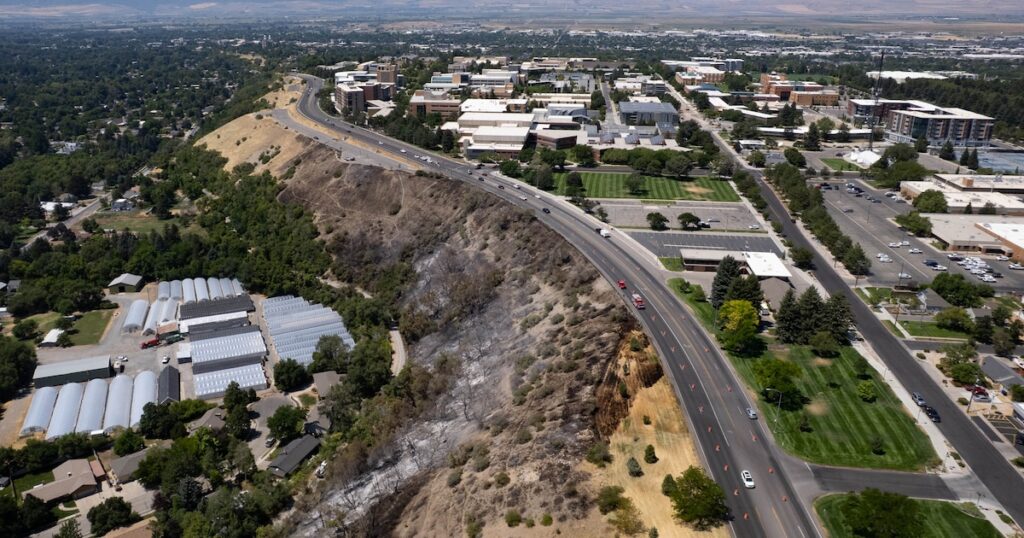 As Canyon Road Fire burned in Logan, an alert system failed to send some evacuation notices