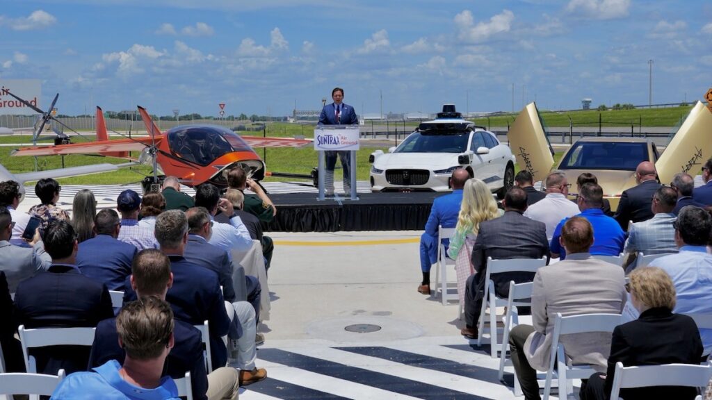 DeSantis says Central Florida will start testing flying cars by the end of the year