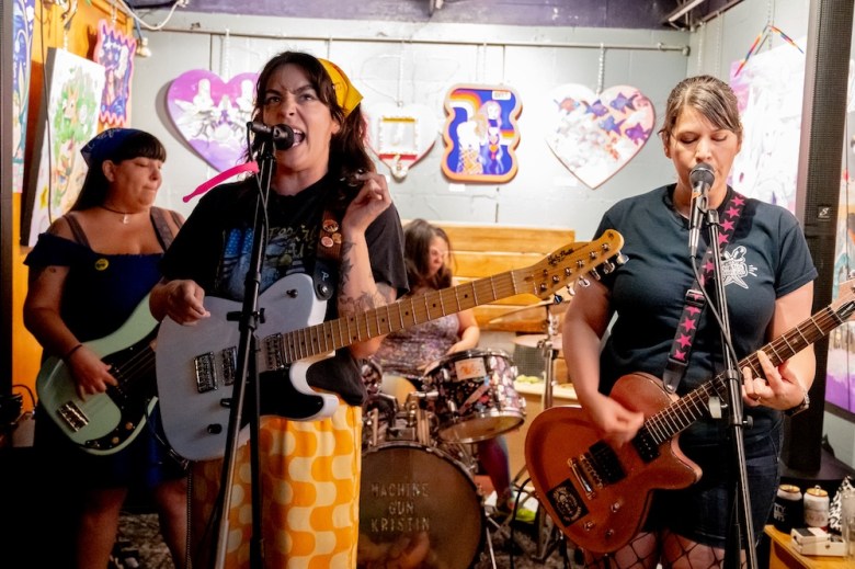 Double Bubble play Punk for Public Media