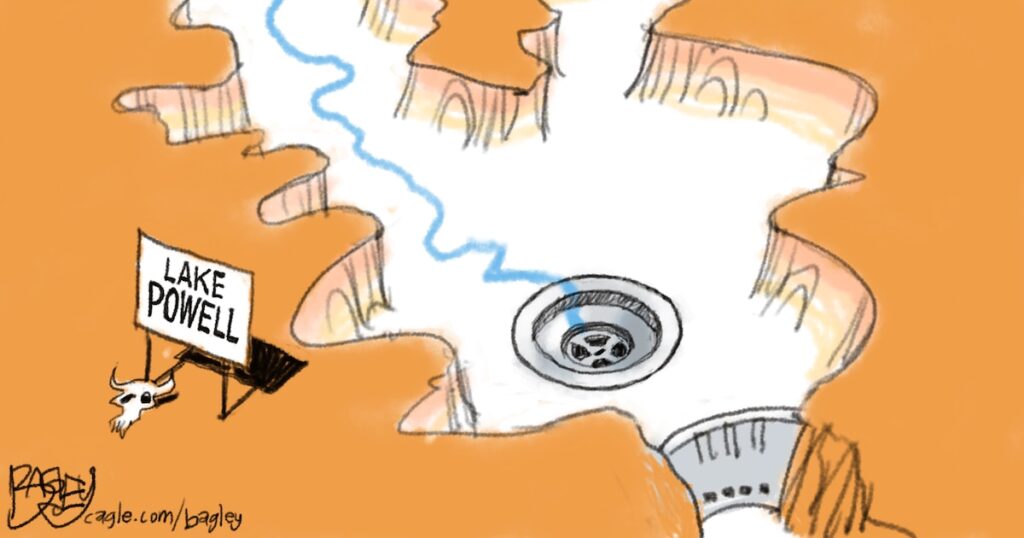 Bagley Cartoon: Vanishing Act - The Salt Lake Tribune